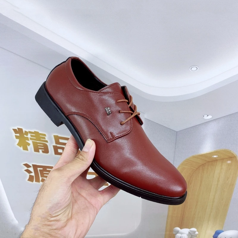 【断码】男士商务皮鞋系带百搭正装鞋休闲男皮鞋5088
