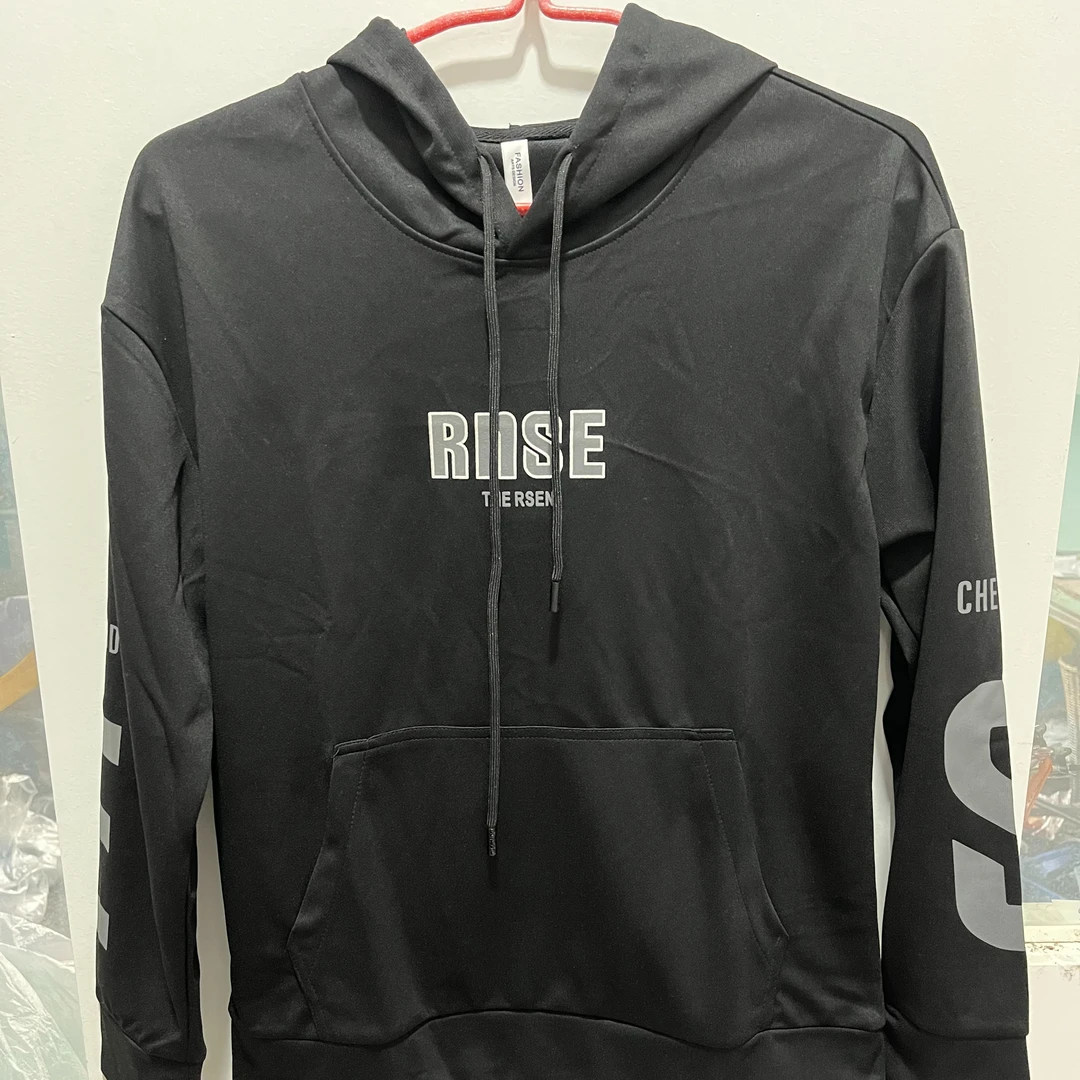 春秋休闲运动带帽百搭卫衣 长袖连帽秋季潮流