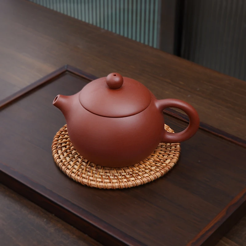 紫砂壶泡茶壶大号家用紫泥功夫茶具办公单壶杯