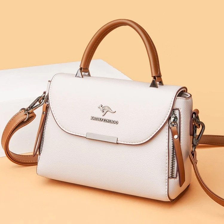 米琦袋鼠品牌斜挎包2025新款小包包中年女包妈妈款手提单肩包百搭