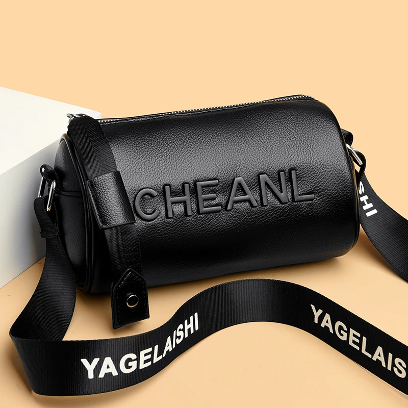 米琦袋鼠韩版简约女士包高级感单肩包2025新款洋气时尚潮流斜挎包