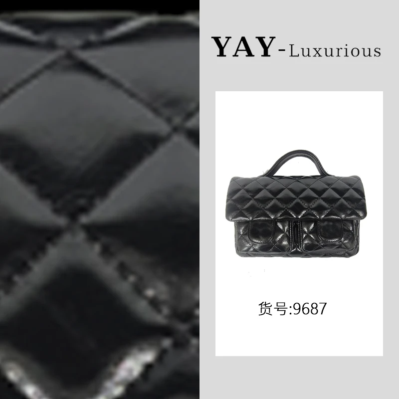 油蜡皮轻奢邮差包2024新款时尚单肩百搭斜跨包9687