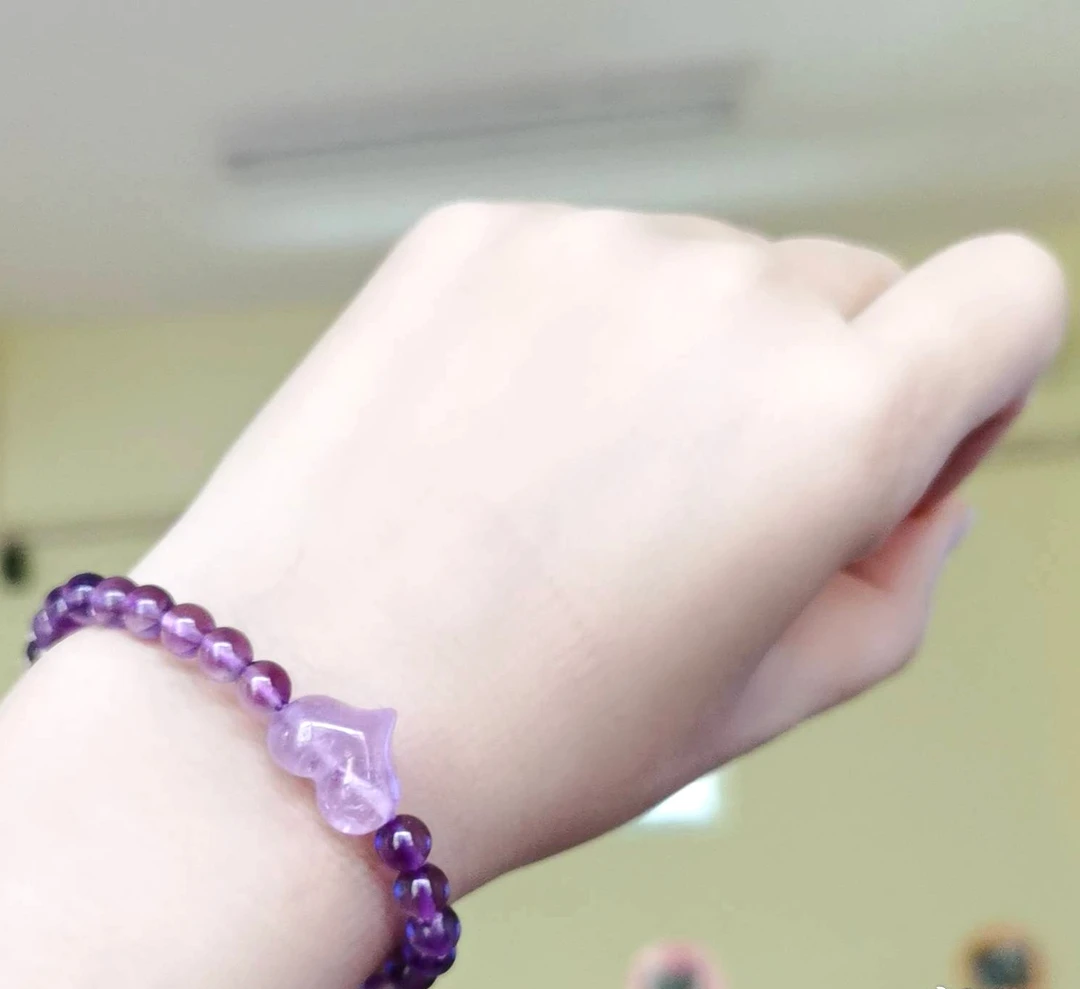 非金属珐琅手链 （简约款）紫气东来心想事成水晶手链手串