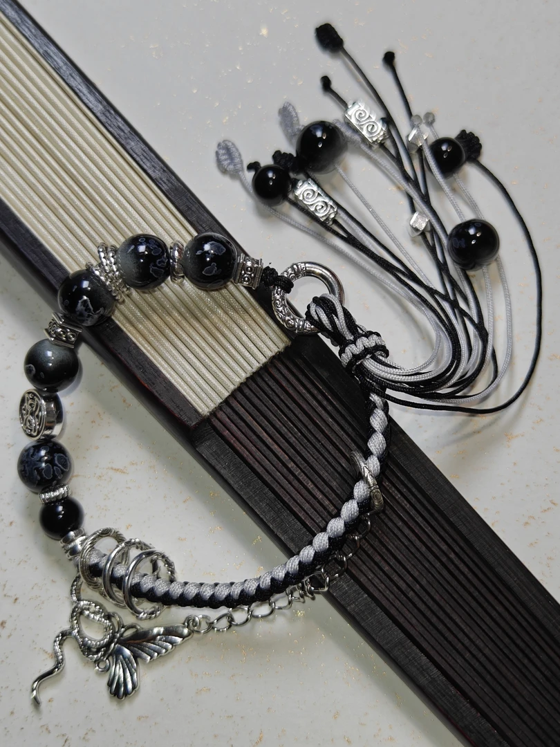 合金琉璃手链 琉璃珠珠玉线