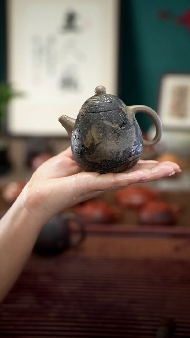 【闪购商品】紫砂茶壶琴心剑魄今何在龙蛋