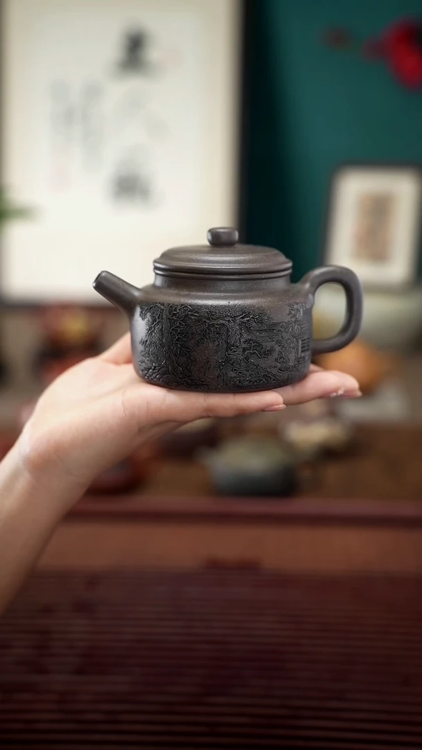 【闪购商品】紫砂茶壶大观园德钟壶