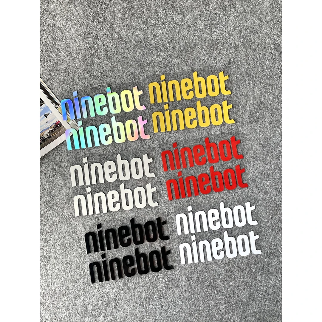 适用于九号E100f90电动车N系E系字母ninebot车贴标M95c85拉花贴纸
