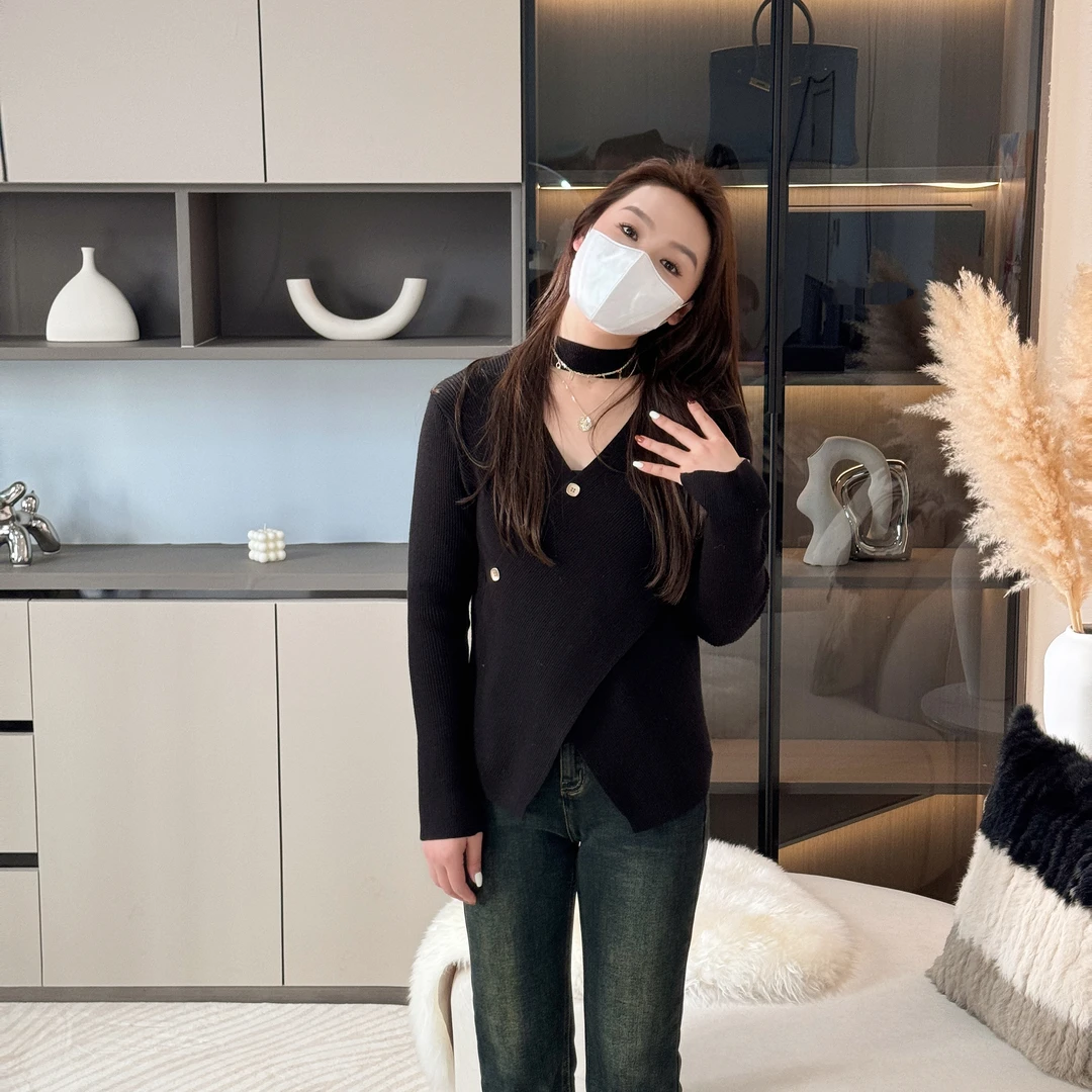 NANXU/楠序楠姐微胖女装2023年秋冬新款时尚显瘦打底衫NN19711