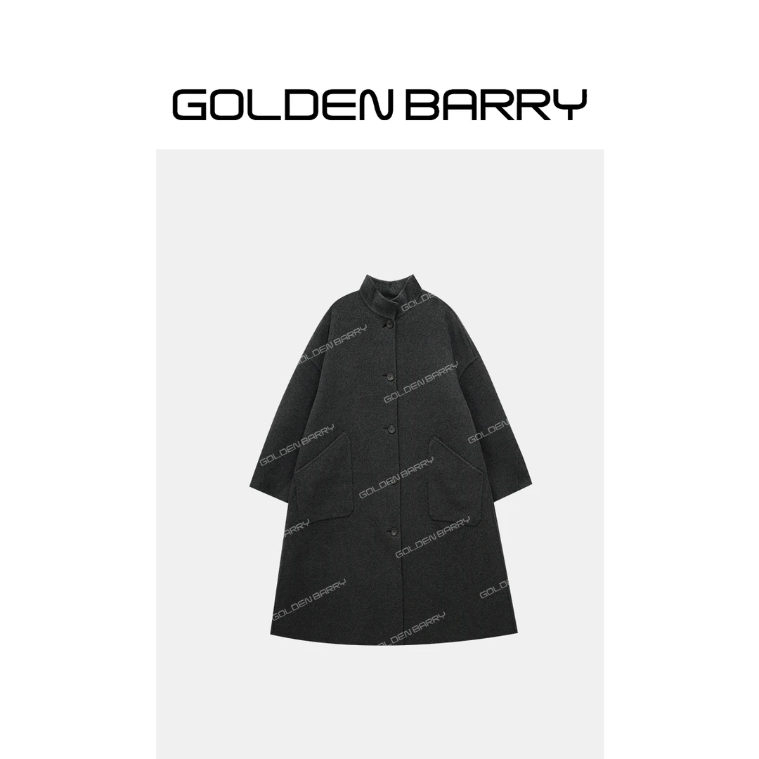 GOLDENBARRY|140067休闲秋冬韩系阔型大衣