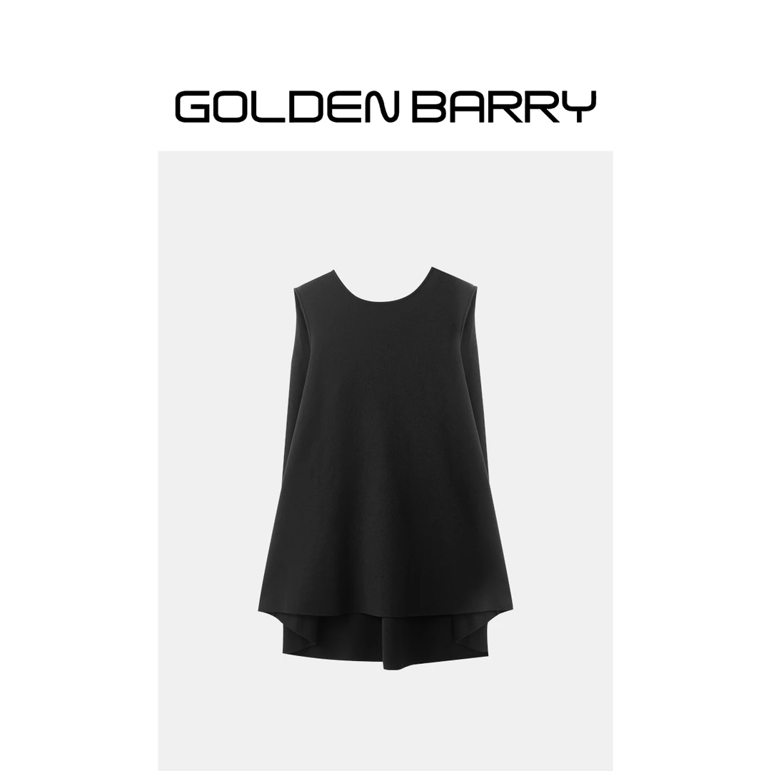 GOLDENBARRY|232127个性毛织马甲