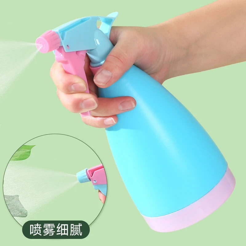 家用喷水壶洒水器气压式浇水浇花喷雾瓶喷壶细雾小水壶（优品）