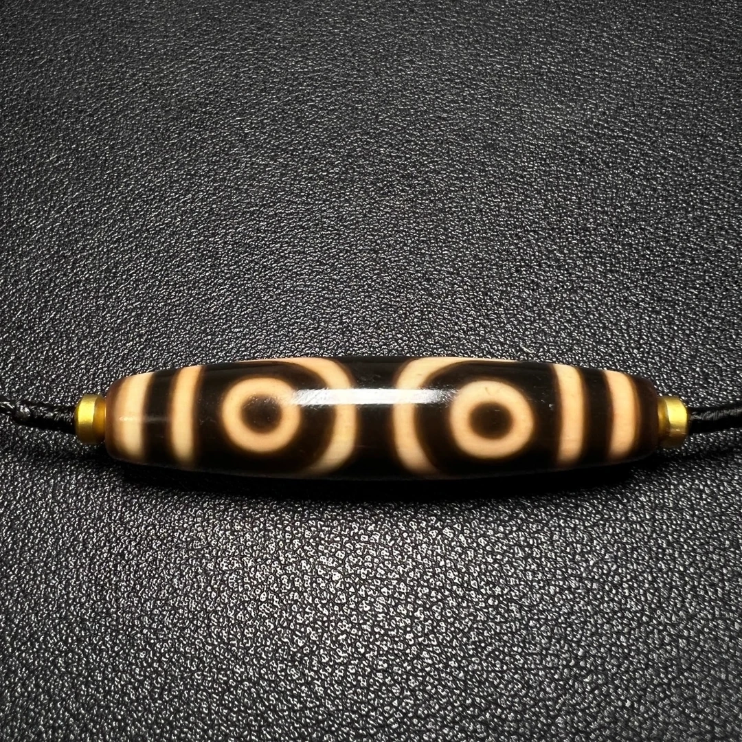 非金属树脂吊坠 三眼手工珠 油润度好 咬色扎实