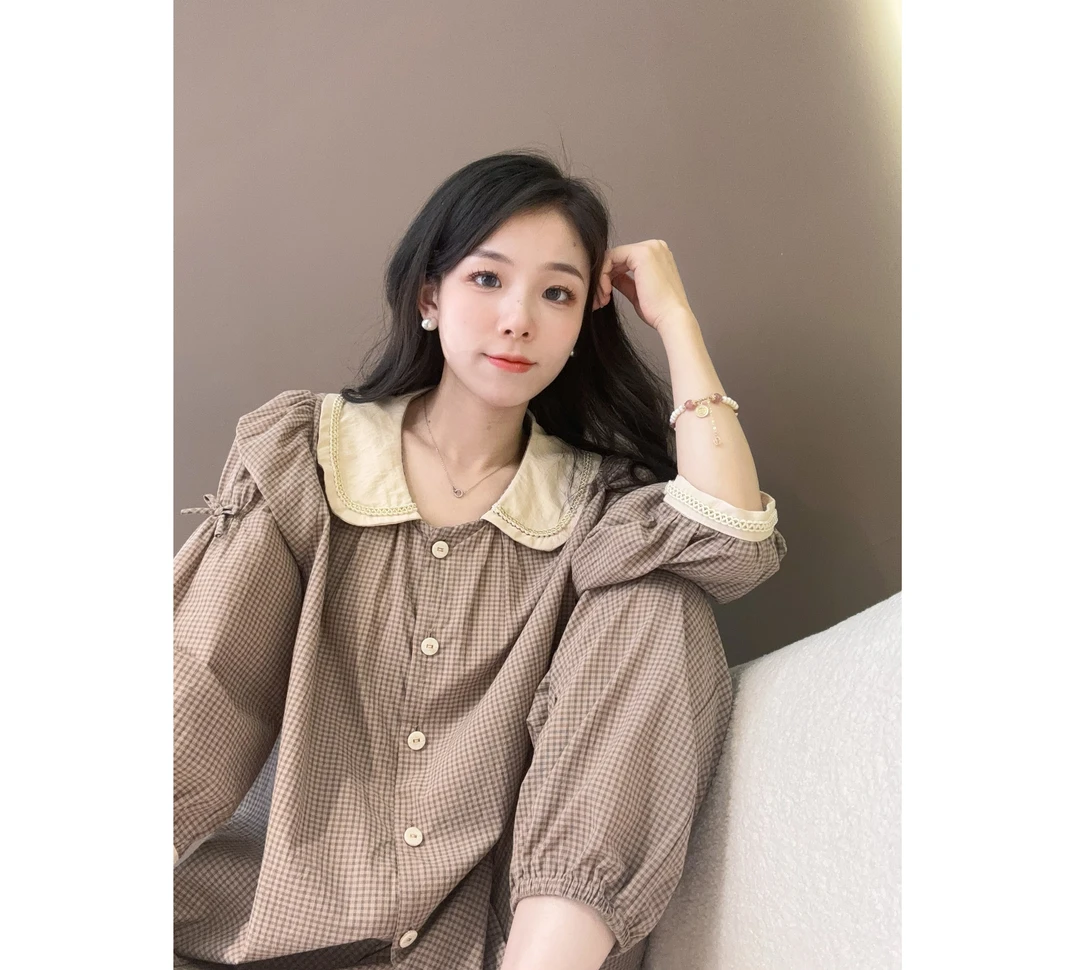 DM定制【克莱小姐】设计款家居服套装DR3