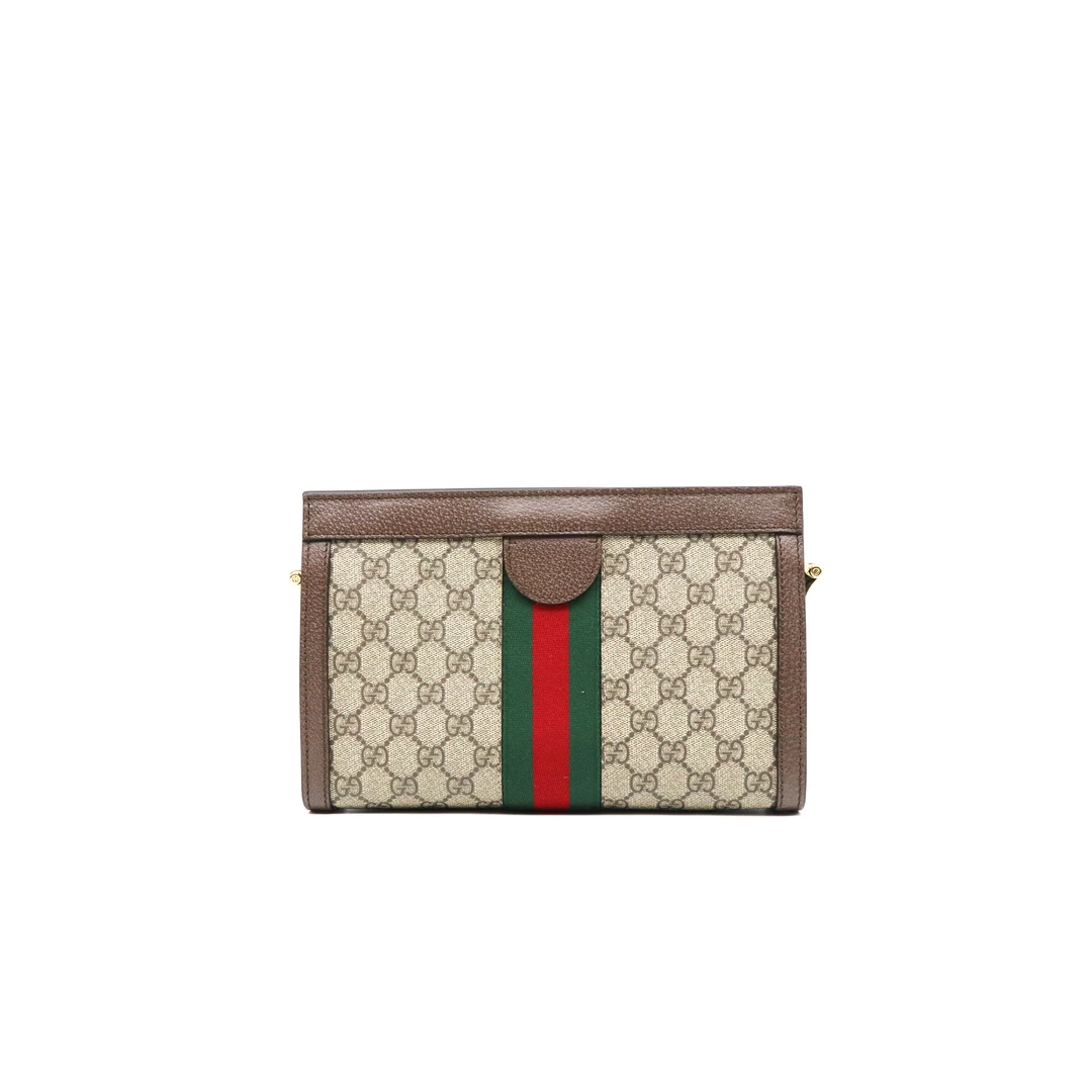 99新 GUCCI/古驰 古驰 云朵奢品/Gucci ophidia mini 夹子包