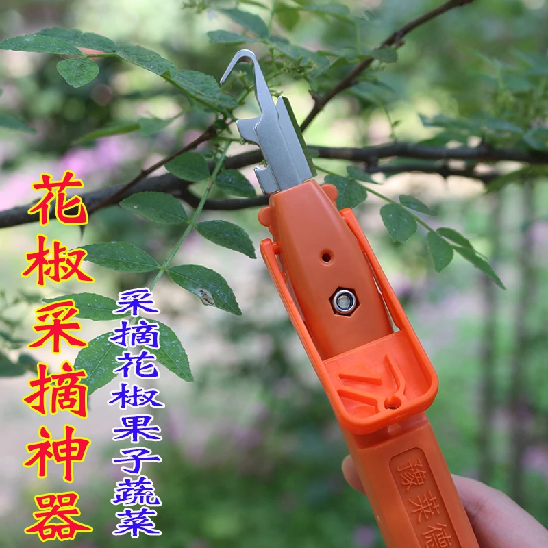 花椒采摘神器采果剪新款专用工具葡萄枝剪叶稀花采果剪摘辣椒神器