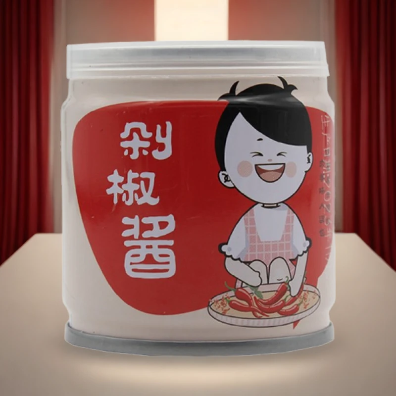 重庆特产蒸鱼头匠心手工产品新鲜剁椒酱拌饭凉拌香辣酱350克/罐