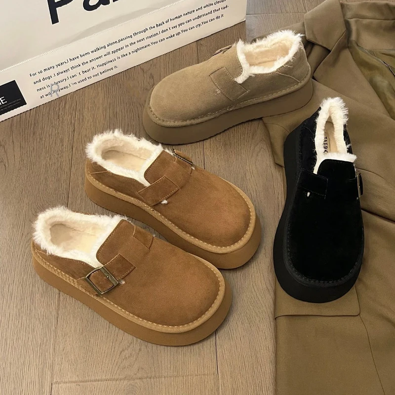 【现货秒发】安妤皙&松糕底丑萌勃肯鞋8038【XX】