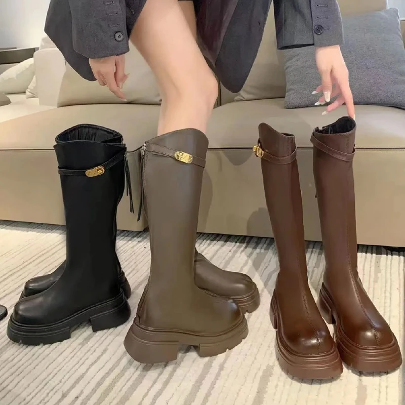 安妤皙&机车骑士长靴619【A16】