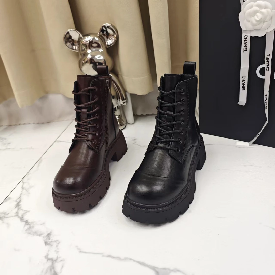 仙女风.网红爆款软底炸街超火百搭马丁靴  57138