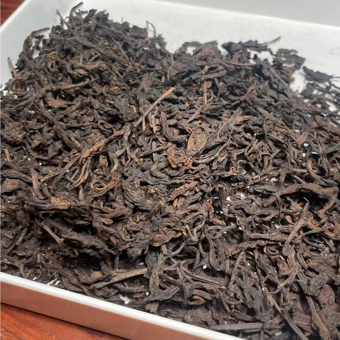 （250克）92#古树老茶 菌香 药香 陈年老茶  六通六堡茶 