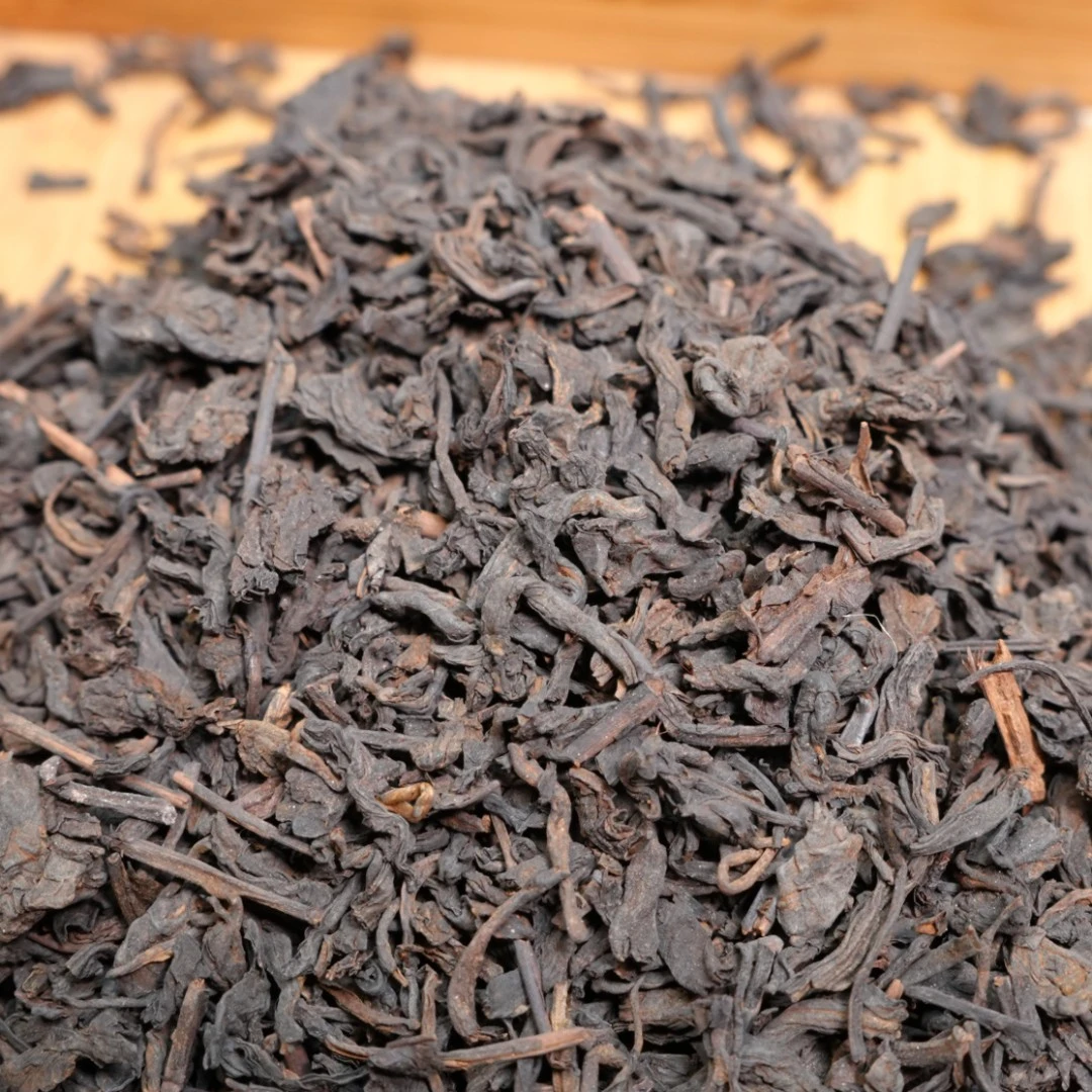 （500克）70#金花老六堡(75105六堡茶) 陈年老六堡茶 六通六堡茶