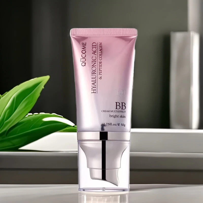 玻尿酸多肽胶原亮肤bb霜强力遮瑕美白不脱妆保湿隔离持久防水防汗