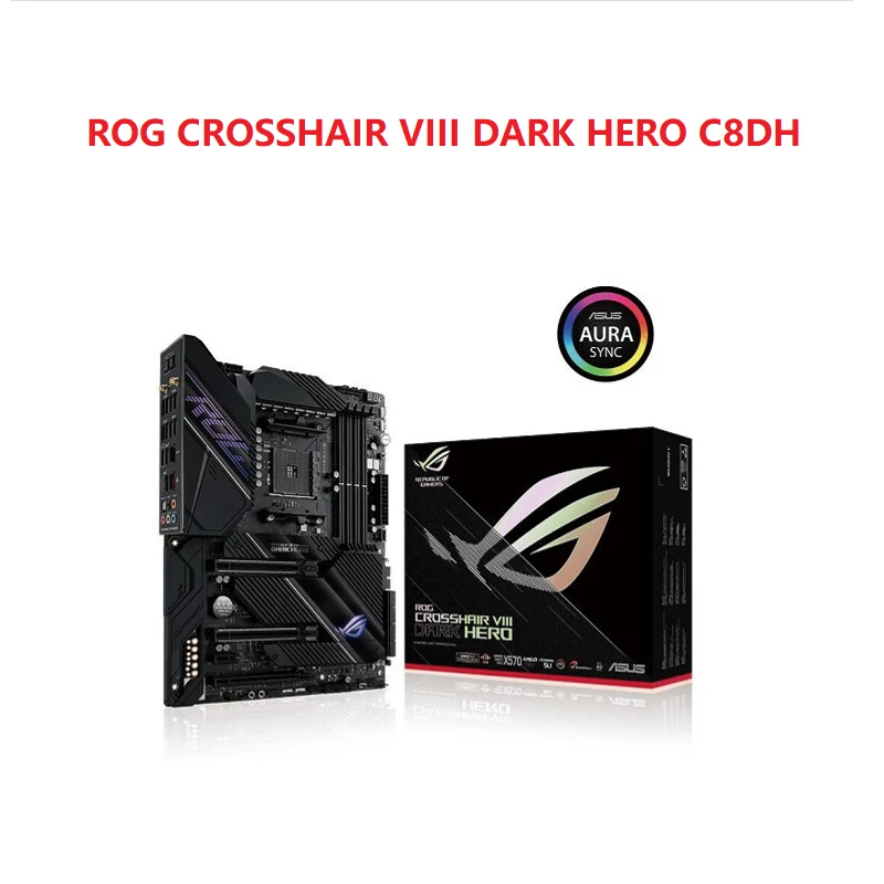 华硕ROG CROSSHAIR VIII DARK HERO C8DH X570 AM4电竞游戏主板