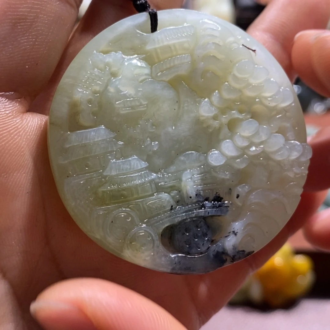 【闪购商品】蛇纹石玉颈饰未镶嵌