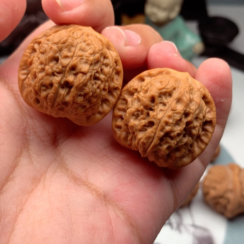 【闪购商品】文玩核桃把件?****n血麒麟32尺寸/16号