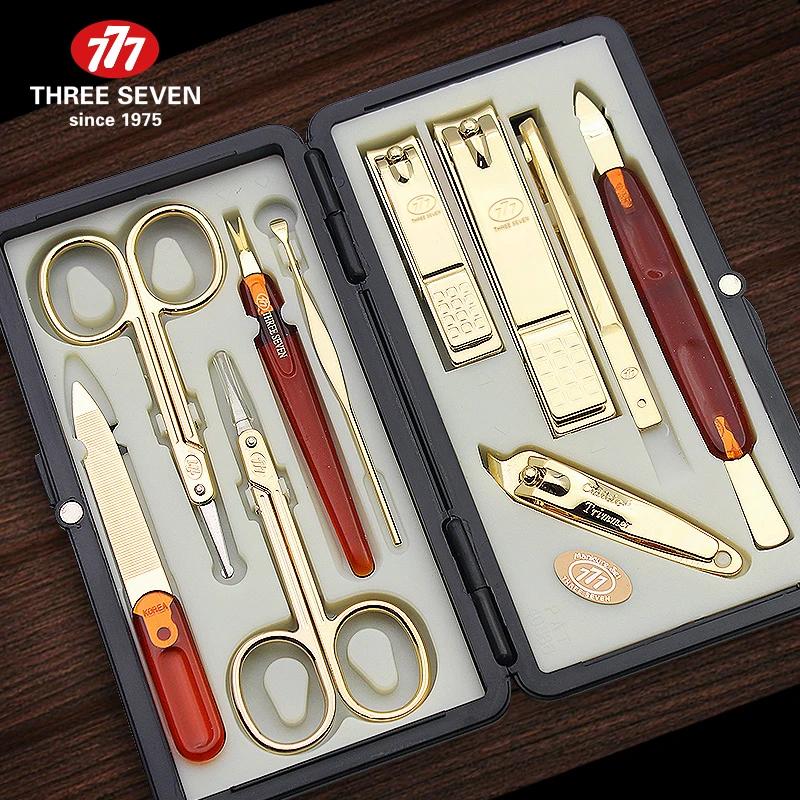 进口777指甲刀套装护理家用护三七脚指甲剪专业男女防飞溅指甲钳
