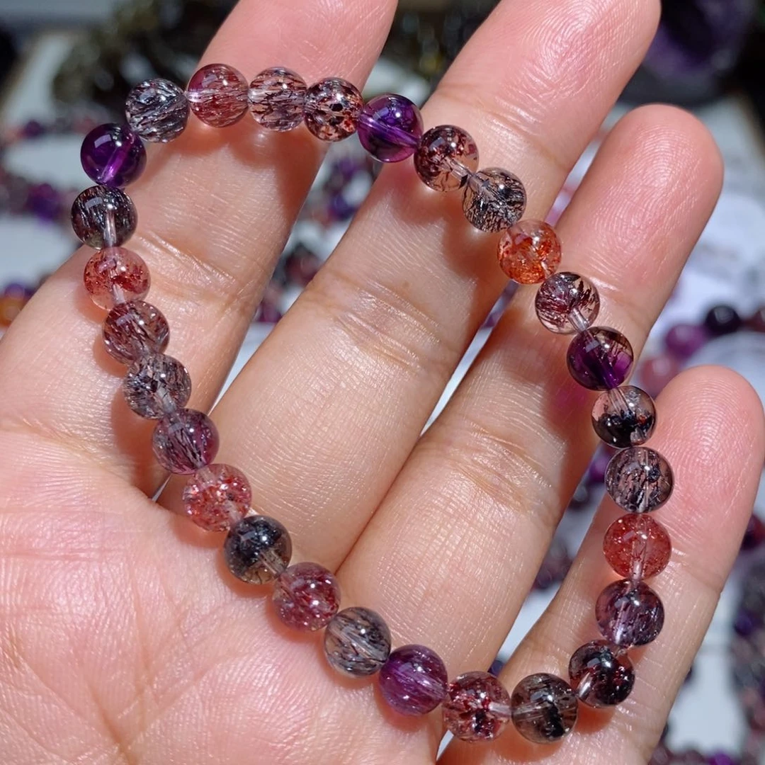 水晶手链未镶嵌超七