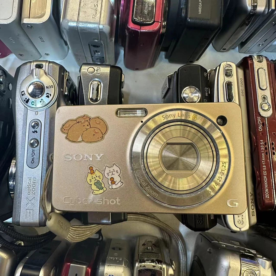 95新 Sony/索尼 索尼WX1数码相机1020W像素5倍变焦配件齐全