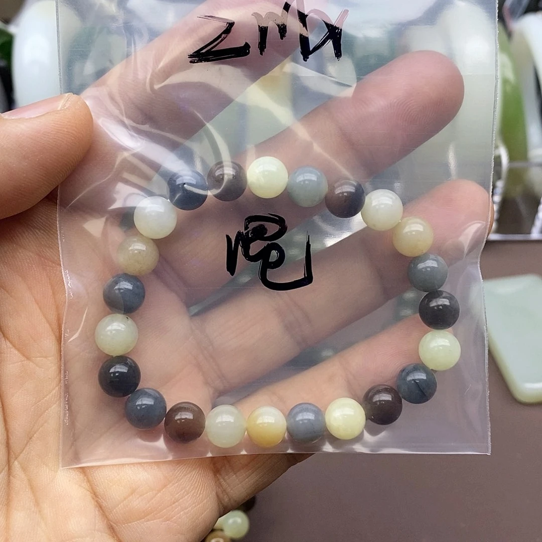 和田玉手链未镶嵌z*x