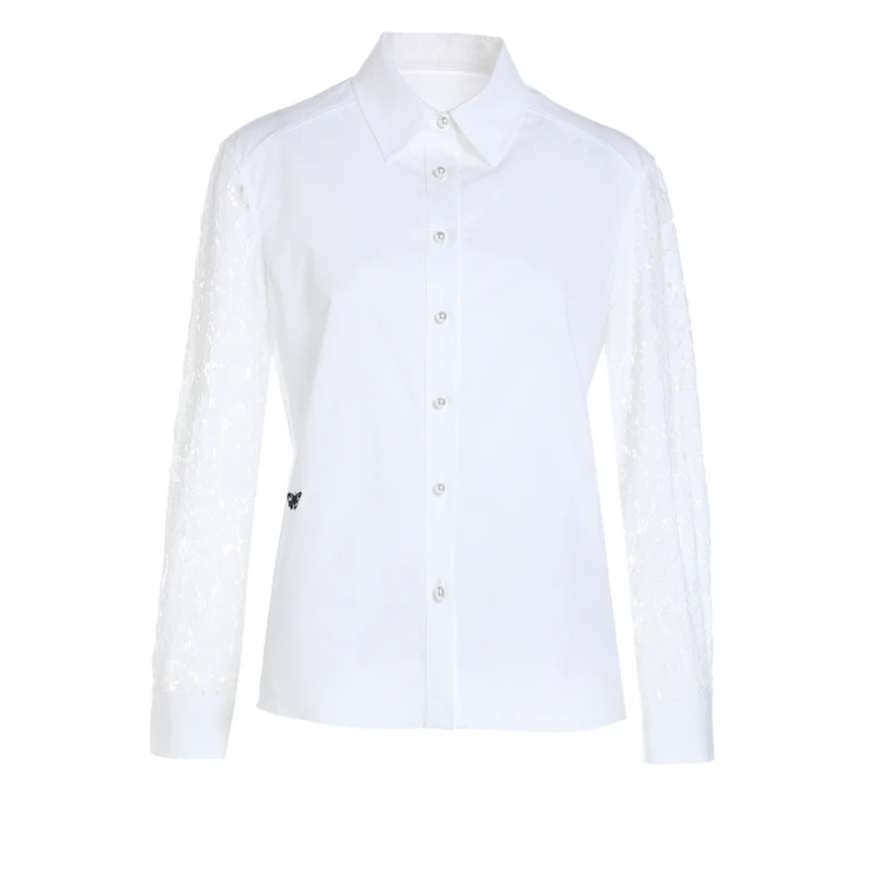 春季新款小众百搭设计感衬衫时尚简约女上衣