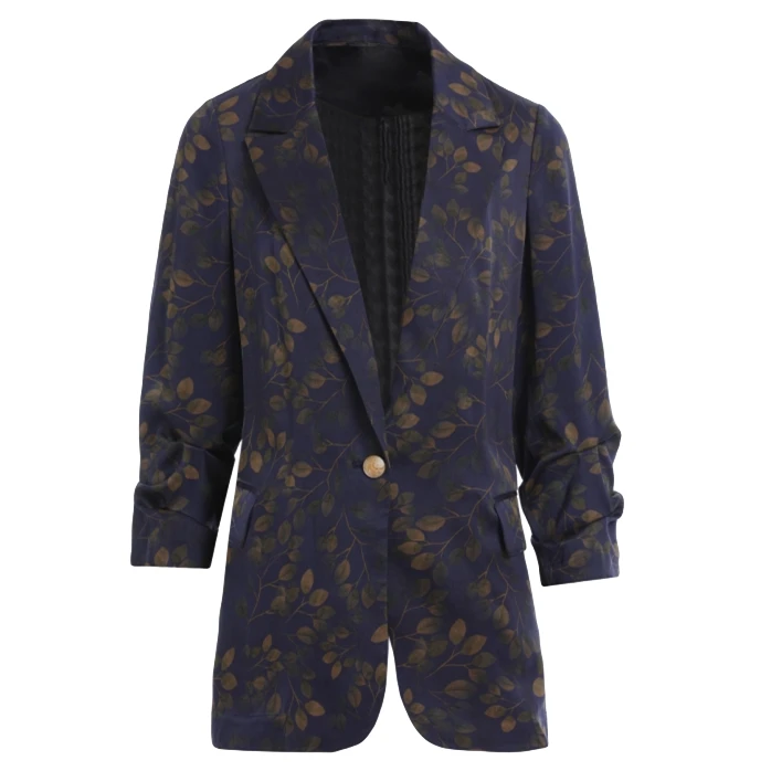 L·W/画而诗新款时尚气质轻奢百搭潮流女士小西装LBB81063S