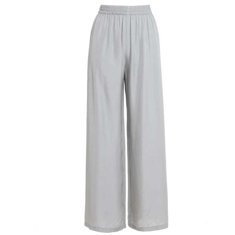 L·W/画而诗夏季新款直筒阔腿裤时尚显瘦薄款休闲宽松女裤LBC66030