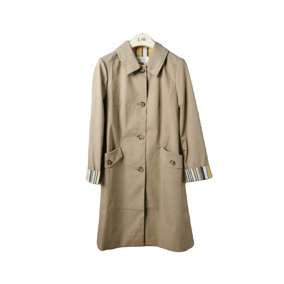 L·W/画而诗春秋款气质百搭休闲经典设计师中长款女士上衣LAJ51067