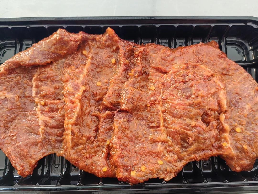 【煎肉】麻辣牛排一斤！鲜肉腌制