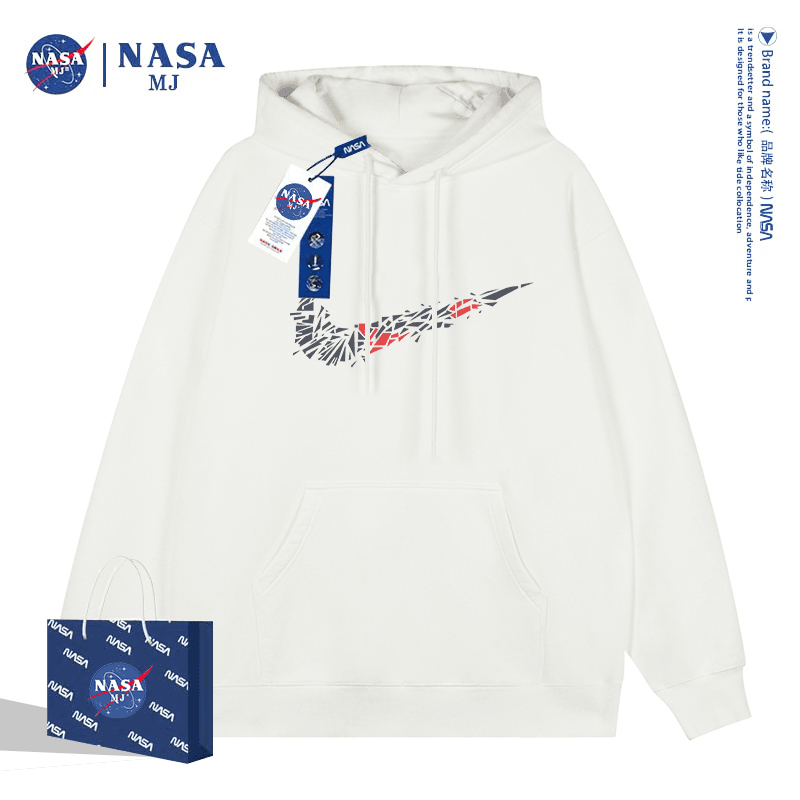 奥莱专属-NASAMJ联名款碎片潮牌元素时尚百搭卫衣 77362/88362