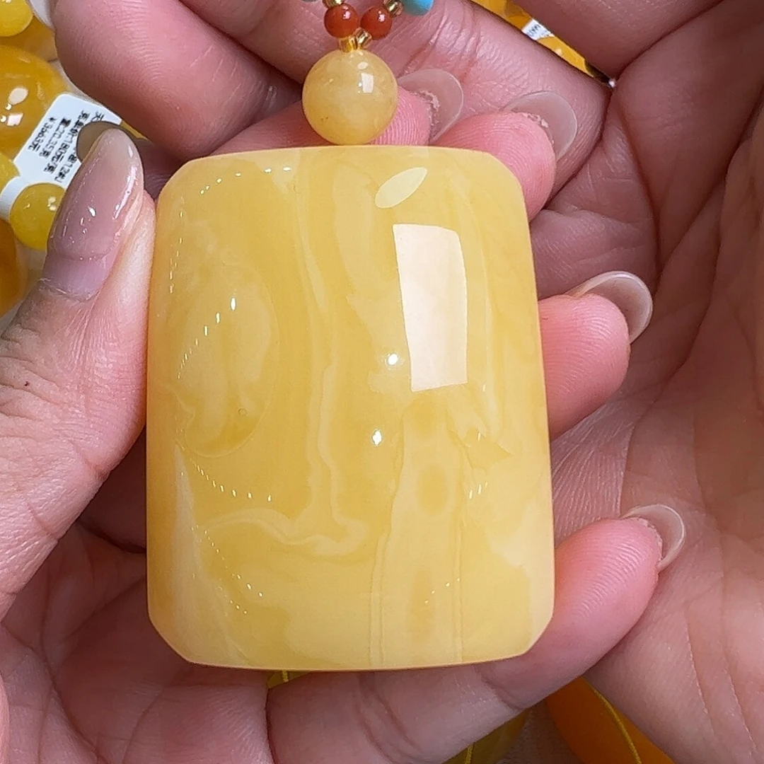 蜜蜡毛衣链未镶嵌无优化