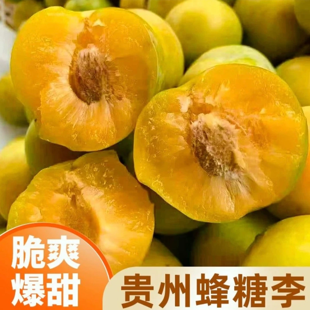 个数贵州蜂糖李  2盒装（净重2斤以上）  现摘现发