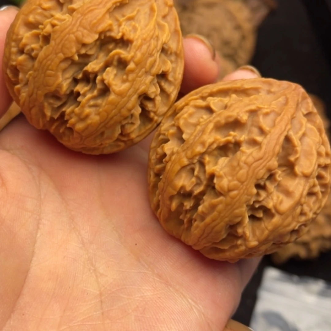 【闪购商品】文玩核桃把件秦岭野生核桃