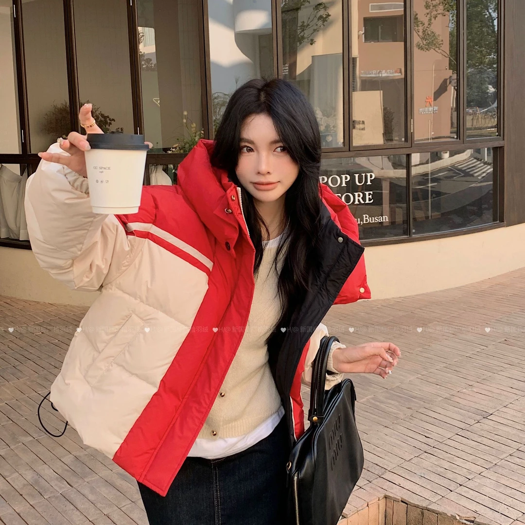 冬季时尚休闲韩版90白鸭绒羽绒服76813