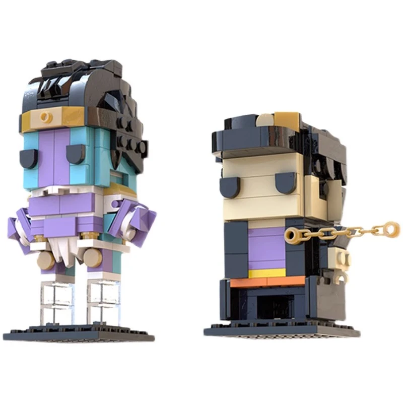 MOC-26896积木玩具套装 方头仔JOJO的奇妙冒险 承太郎 白金之星