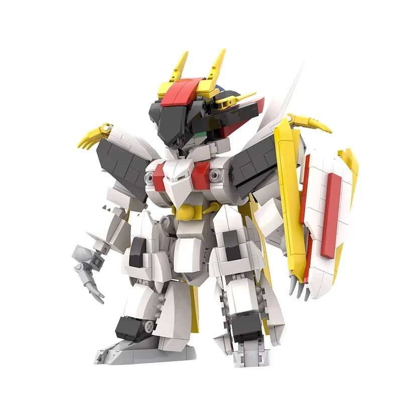 MOC国产积木男孩玩具套装神龙斗士 龙神丸龙王号机甲男孩拼装模型