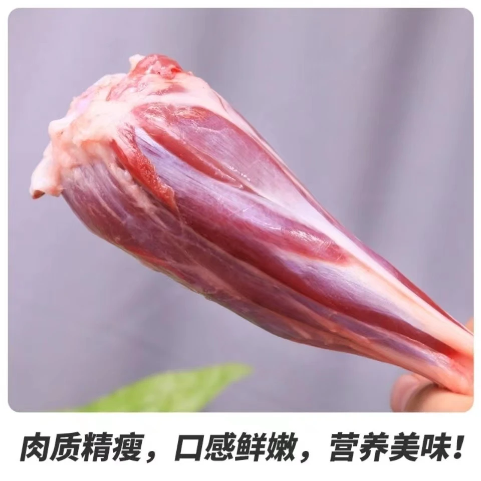 内蒙古羔羊后腱新鲜草地散养羔羊冷冻发货2.5kg（绿达）