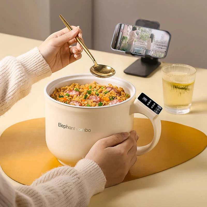 【厂家直营】小象多功能智能电煮锅蒸煮学生宿舍火锅神器家用电锅