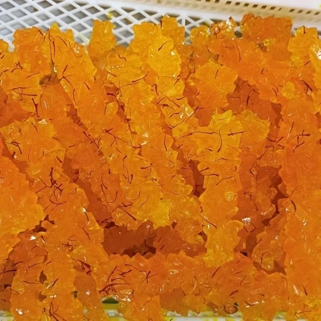 新疆和田手工制作调味西红花黄冰糖