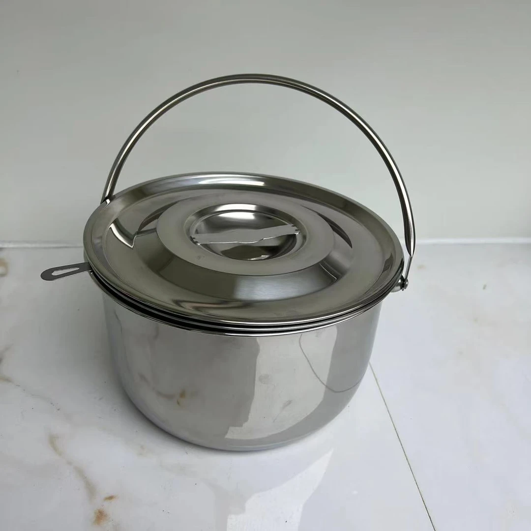 A加厚猪油罐304不锈钢家用大容量多功能（滤油网+盖）猪油桶带提手L