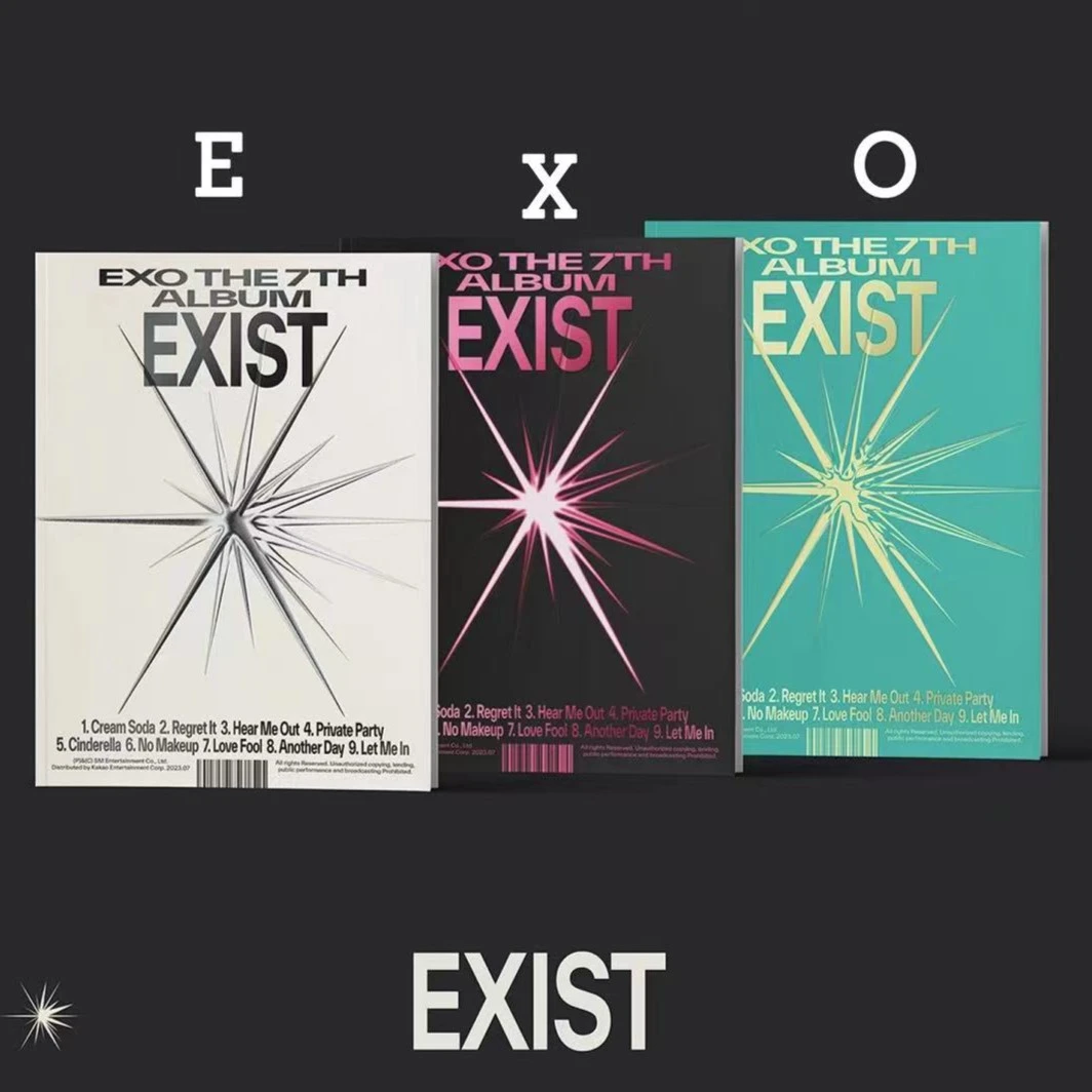 【国内现货】EXO 正规七辑   EXIST画册